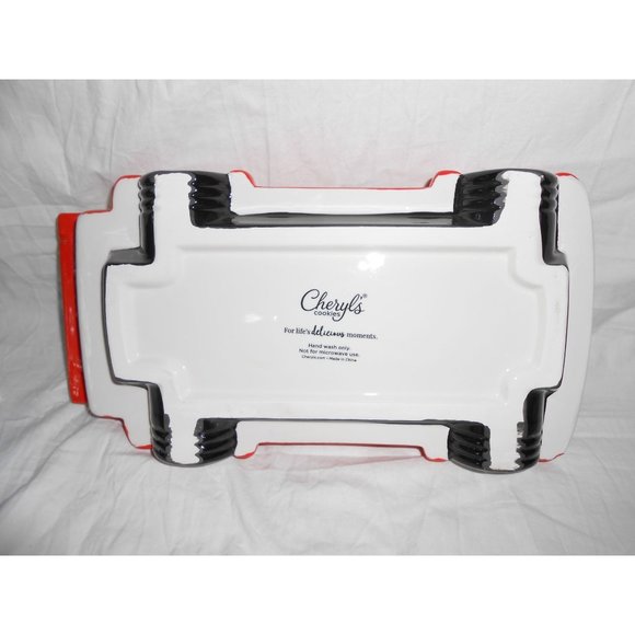 Super Cute Collectible Cheryl's Cookies Red Old Farm Truck & Produce Cookie Jar! - Picture 8 of 9